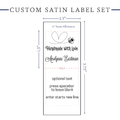 PPLR_HIDDEN_PRODUCT Flying Bee Large Satin Tag
