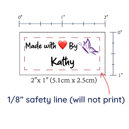 PPLR_HIDDEN_PRODUCT Butterfly Labels - Cotton