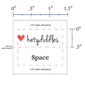 PPLR_HIDDEN_PRODUCT Tiny Heart Labels - Cotton