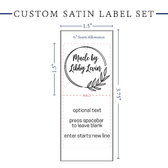PPLR_HIDDEN_PRODUCT Circle Leaf - Satin - 1.5" wide