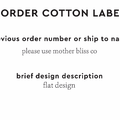 PPLR_HIDDEN_PRODUCT Reorder Previous Label Design - COTTON