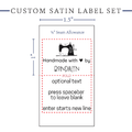 PPLR_HIDDEN_PRODUCT Sewing Icons Label Set - Satin - 1.5" wide