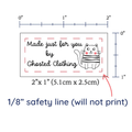 PPLR_HIDDEN_PRODUCT Cute Cat Labels - Cotton