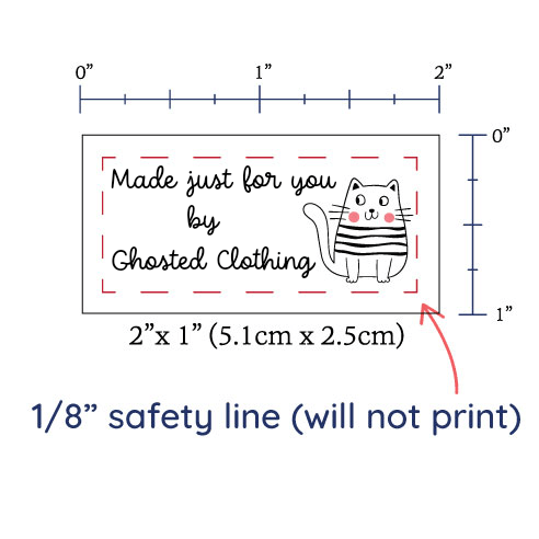 PPLR_HIDDEN_PRODUCT Cute Cat Labels - Cotton