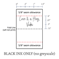 PPLR_HIDDEN_PRODUCT Medium Satin Tags - Text Only, 1.5" Ribbon