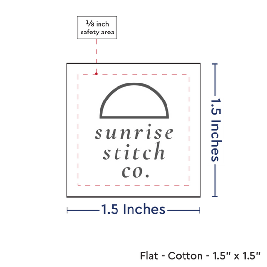 PPLR_HIDDEN_PRODUCT Print your Logo or Image on FLAT Cotton Tags