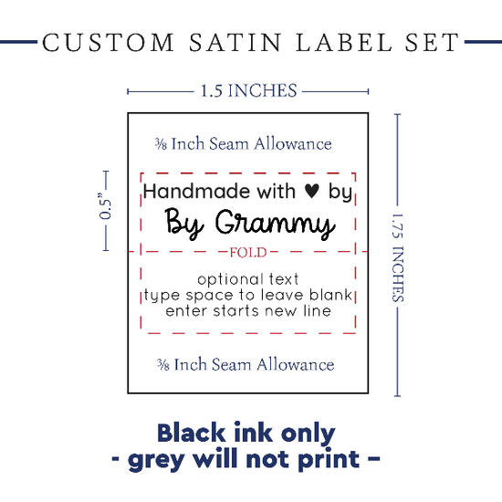 PPLR_HIDDEN_PRODUCT Small Handmade with Love - Satin - 1.5" wide
