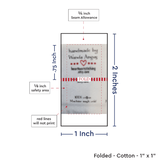 PPLR_HIDDEN_PRODUCT Print Your Logo or Image on FOLDED Cotton Tags