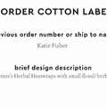 PPLR_HIDDEN_PRODUCT Reorder Previous Label Design - COTTON