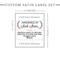 PPLR_HIDDEN_PRODUCT Small Laurel Labels - Satin - 1.5" wide