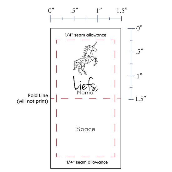 PPLR_HIDDEN_PRODUCT Geometric Unicorn - Cotton