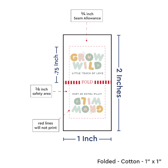 PPLR_HIDDEN_PRODUCT Print Your Logo or Image on FOLDED Cotton Tags