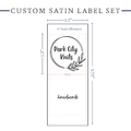 PPLR_HIDDEN_PRODUCT Circle Leaf - Satin - 1.5" wide