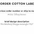 PPLR_HIDDEN_PRODUCT Reorder Previous Label Design - COTTON