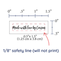 PPLR_HIDDEN_PRODUCT Tiny Text Labels - Cotton