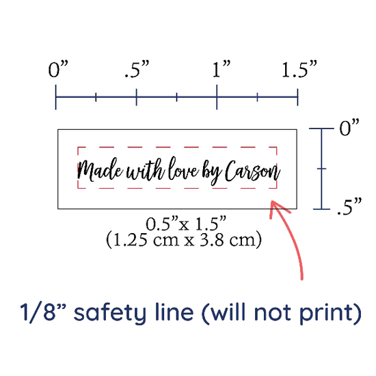 PPLR_HIDDEN_PRODUCT Tiny Text Labels - Cotton