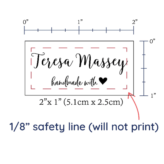 PPLR_HIDDEN_PRODUCT Handmade With Love -Cotton