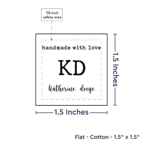 PPLR_HIDDEN_PRODUCT Print your Logo or Image on FLAT Cotton Tags