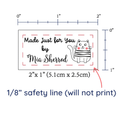 PPLR_HIDDEN_PRODUCT Cute Cat Labels - Cotton