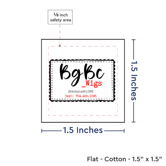 PPLR_HIDDEN_PRODUCT Print your Logo or Image on FLAT Cotton Tags