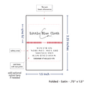 PPLR_HIDDEN_PRODUCT Print your logo/Image on Satin Tags - 1.5" wide ribbon