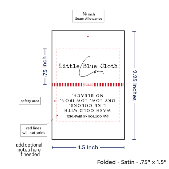 PPLR_HIDDEN_PRODUCT Print your logo/Image on Satin Tags - 1.5" wide ribbon
