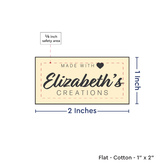 PPLR_HIDDEN_PRODUCT Print your Logo or Image on FLAT Cotton Tags