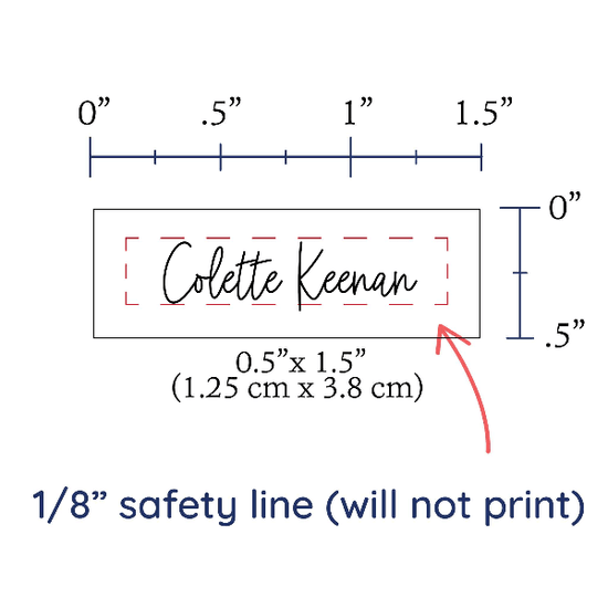 PPLR_HIDDEN_PRODUCT Tiny Text Labels - Cotton