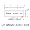 PPLR_HIDDEN_PRODUCT Tiny Text Labels - Cotton