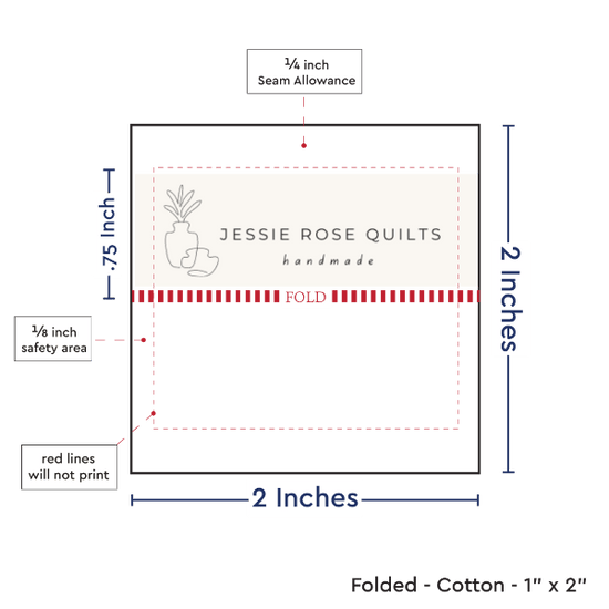 PPLR_HIDDEN_PRODUCT Print Your Logo or Image on FOLDED Cotton Tags