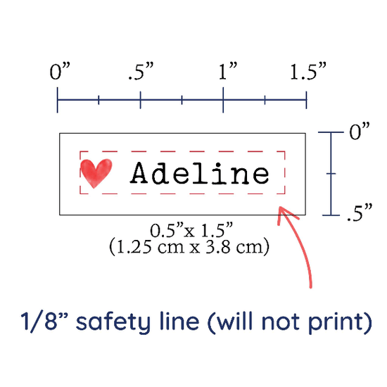PPLR_HIDDEN_PRODUCT Tiny Heart Labels - Cotton