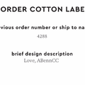PPLR_HIDDEN_PRODUCT Reorder Previous Label Design - COTTON