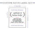PPLR_HIDDEN_PRODUCT Small Laurel Labels - Satin - 1.5" wide