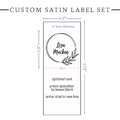 PPLR_HIDDEN_PRODUCT Circle Leaf - Satin - 1.5" wide