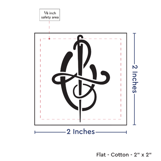 PPLR_HIDDEN_PRODUCT Print your Logo or Image on FLAT Cotton Tags