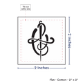 PPLR_HIDDEN_PRODUCT Print your Logo or Image on FLAT Cotton Tags