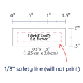 PPLR_HIDDEN_PRODUCT Two Line Tiny Labels - Cotton