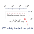 PPLR_HIDDEN_PRODUCT Two Line Tiny Labels - Cotton