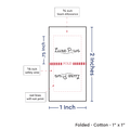 PPLR_HIDDEN_PRODUCT Print Your Logo or Image on FOLDED Cotton Tags