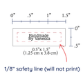 PPLR_HIDDEN_PRODUCT Two Line Tiny Labels - Cotton