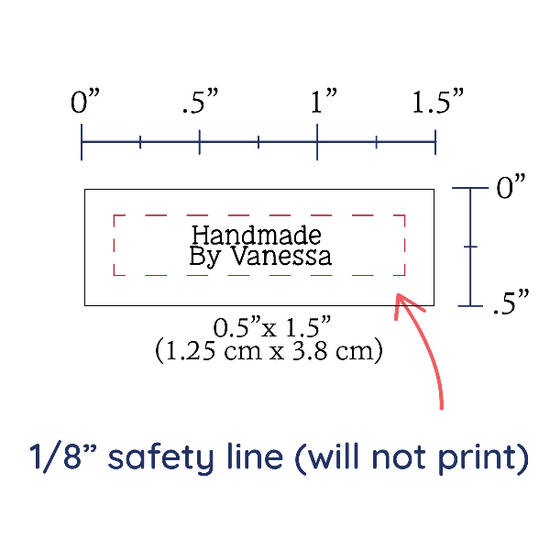 PPLR_HIDDEN_PRODUCT Two Line Tiny Labels - Cotton