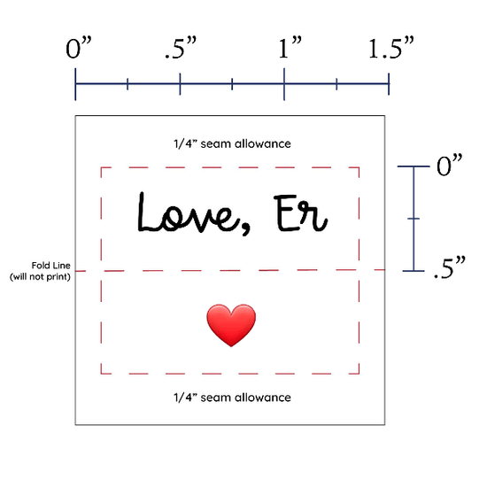 PPLR_HIDDEN_PRODUCT Tiny Text Labels - Cotton