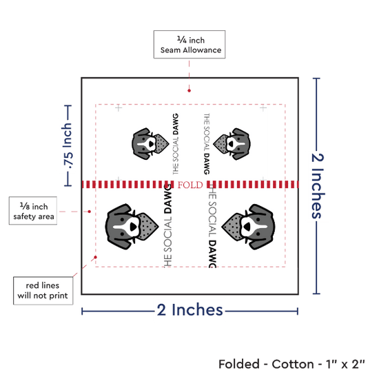 PPLR_HIDDEN_PRODUCT Print Your Logo or Image on FOLDED Cotton Tags