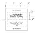 PPLR_HIDDEN_PRODUCT Two Line Tiny Labels - Cotton