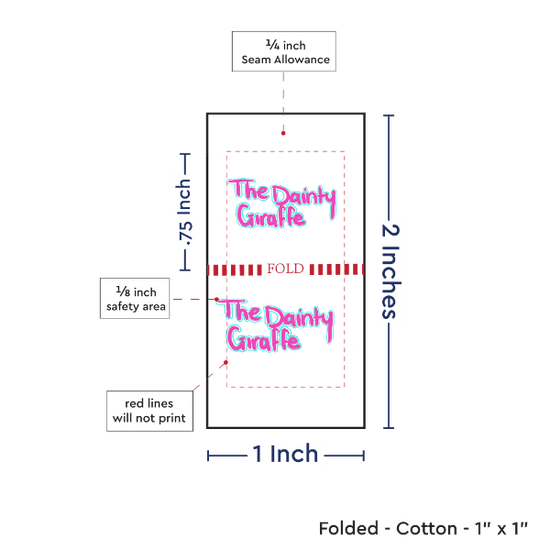 PPLR_HIDDEN_PRODUCT Print Your Logo or Image on FOLDED Cotton Tags