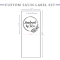 PPLR_HIDDEN_PRODUCT Circle Leaf - Satin - 1.5" wide