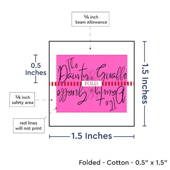 PPLR_HIDDEN_PRODUCT Print Your Logo or Image on FOLDED Cotton Tags