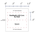 PPLR_HIDDEN_PRODUCT Two Line Tiny Labels - Cotton