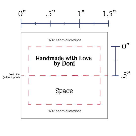 PPLR_HIDDEN_PRODUCT Two Line Tiny Labels - Cotton