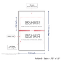 PPLR_HIDDEN_PRODUCT Print your logo/Image on Satin Tags - 1.5" wide ribbon
